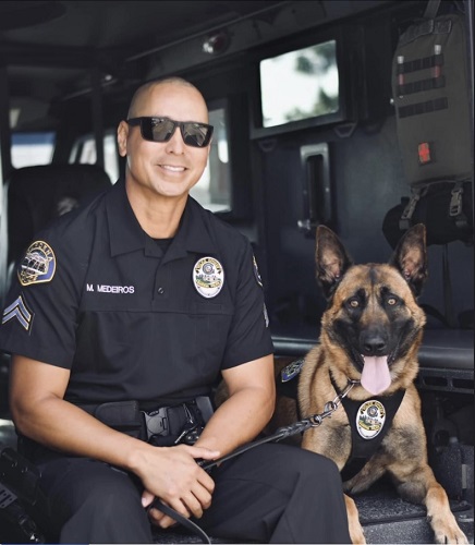 Donate to protect Gardena PD K9 Vito for Officer Medeiros