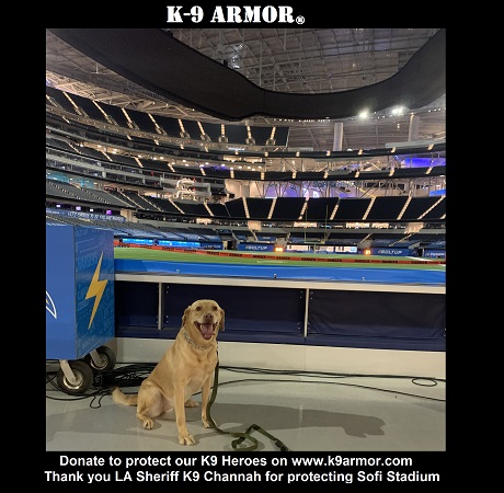 Donate to protect K9 Channah and her LA Sheriff Bomb Detection K9 Unit
