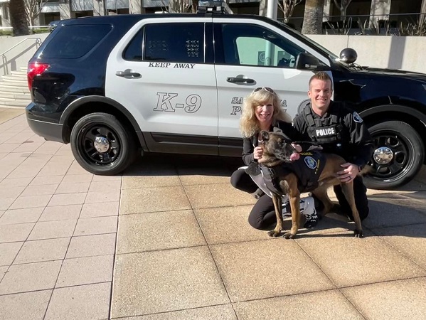 We are honored to protect Santa Ana PD Officer Maietta for K9 Rik