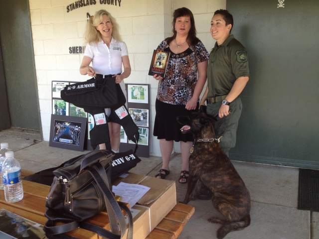 Click to read KCRA video and article K9 Armor for Stanislaus County Sheriff K9 Sam
